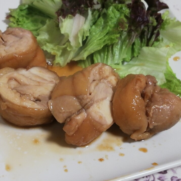 レンジで簡単！節約！鳥もも肉でチャーシュー